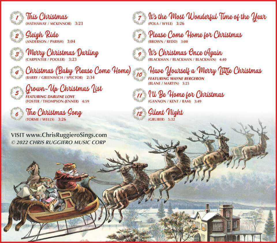 "Christmas with Chris Ruggiero" CD